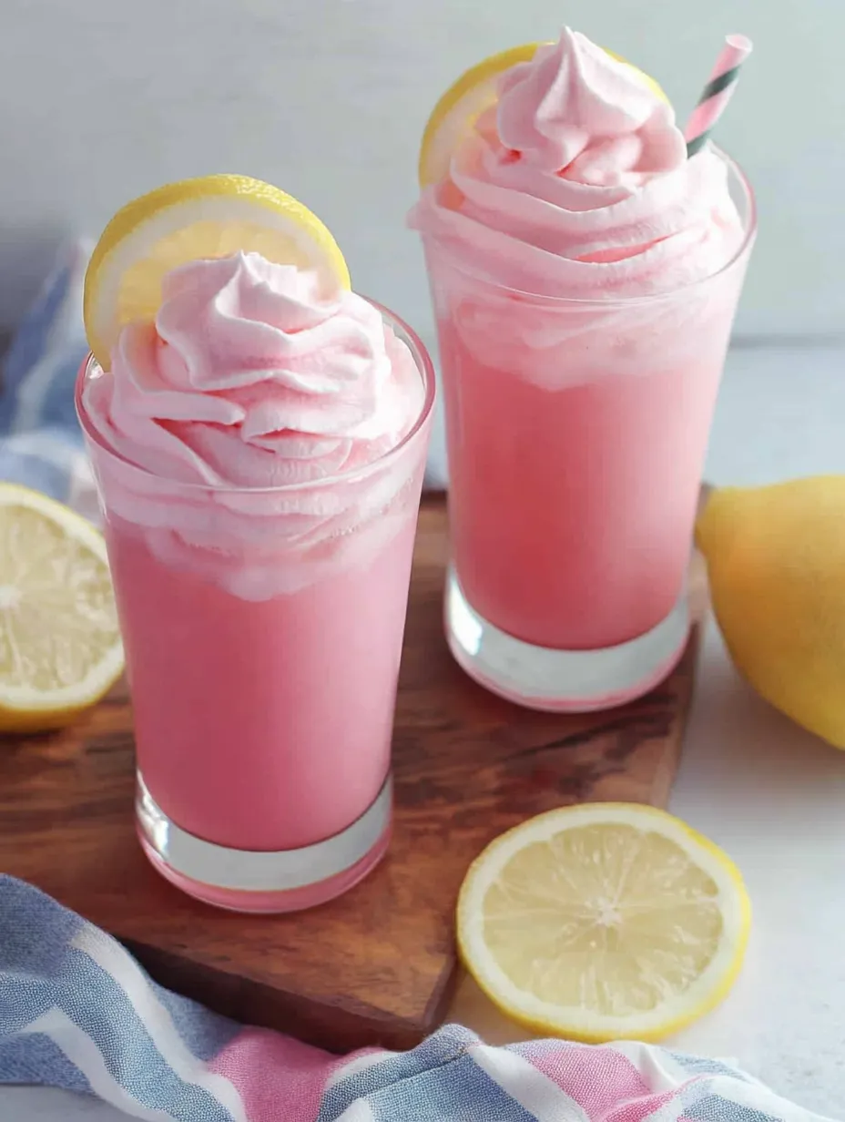 Aufgeschlagene Rosa Limonade Rezept