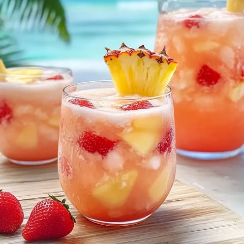Piña Erdbeer Cocktail