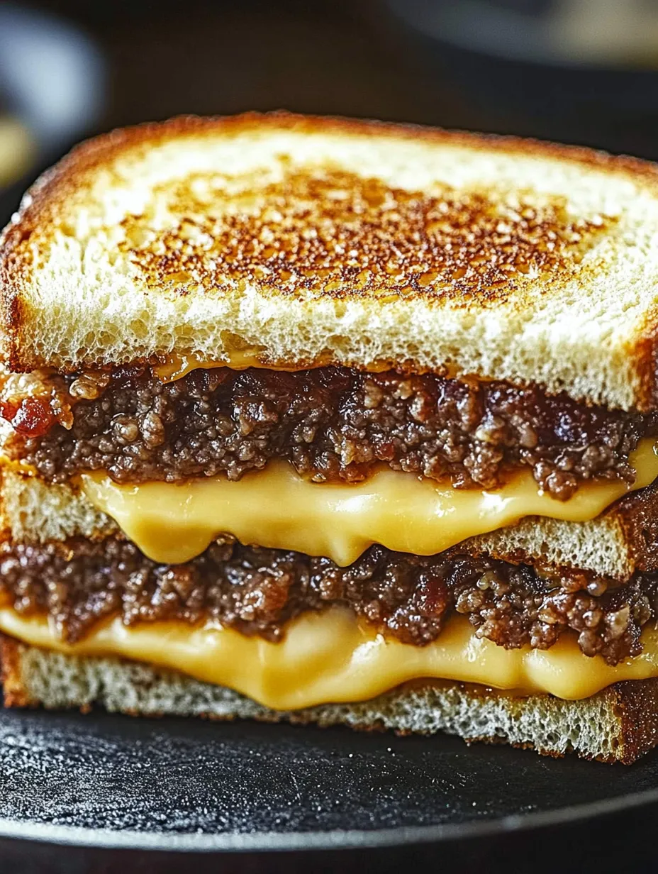 Patty Melts mit Geheimsoße Rezept