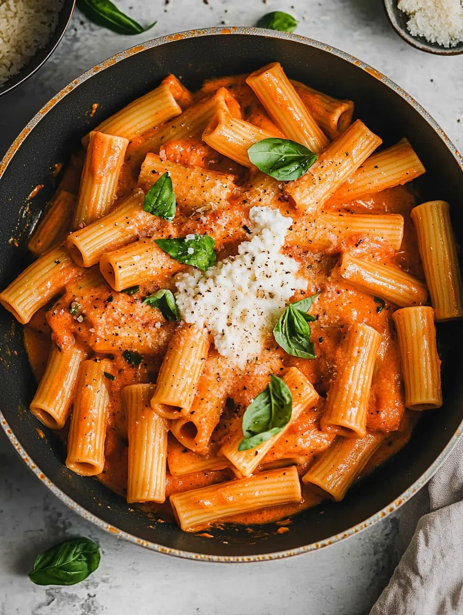 Proteinnudeln mit Hüttenkäse-Rezept