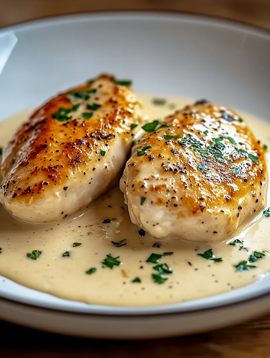 Hähnchenfilet in Frischkäse-Parmesan-Sauce Rezept