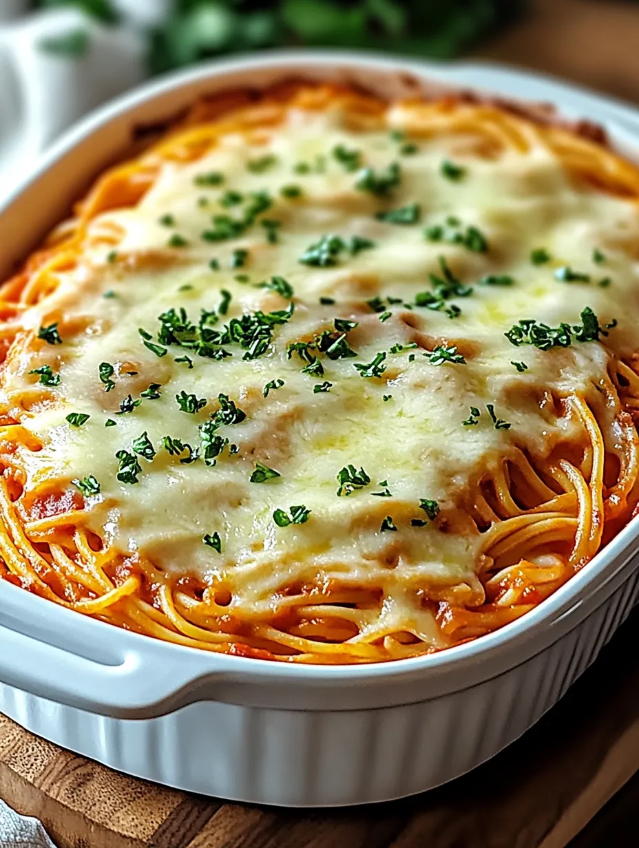 Rezept für bunten Spaghetti-Auflauf