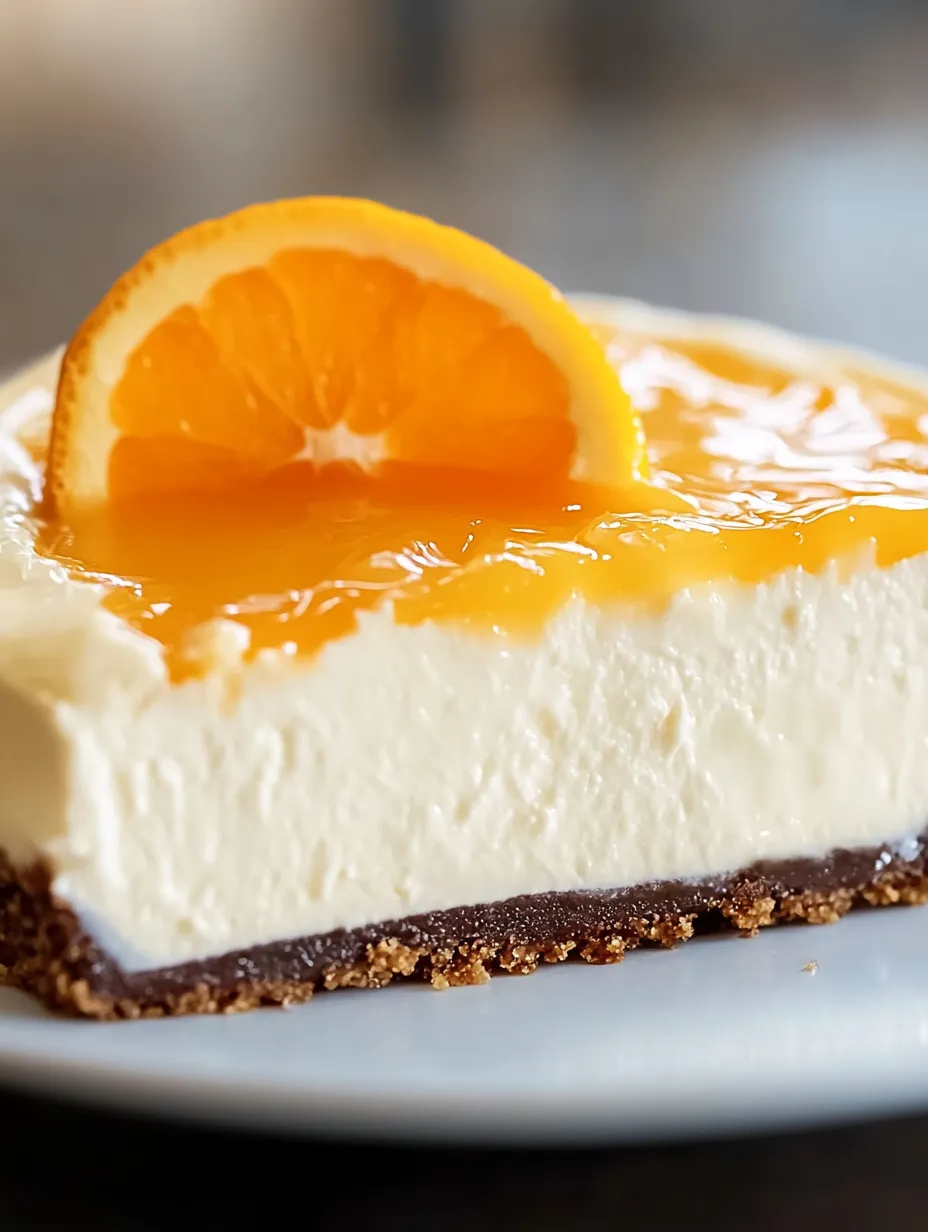 Rezept für cremigen Orangenkäsekuchen