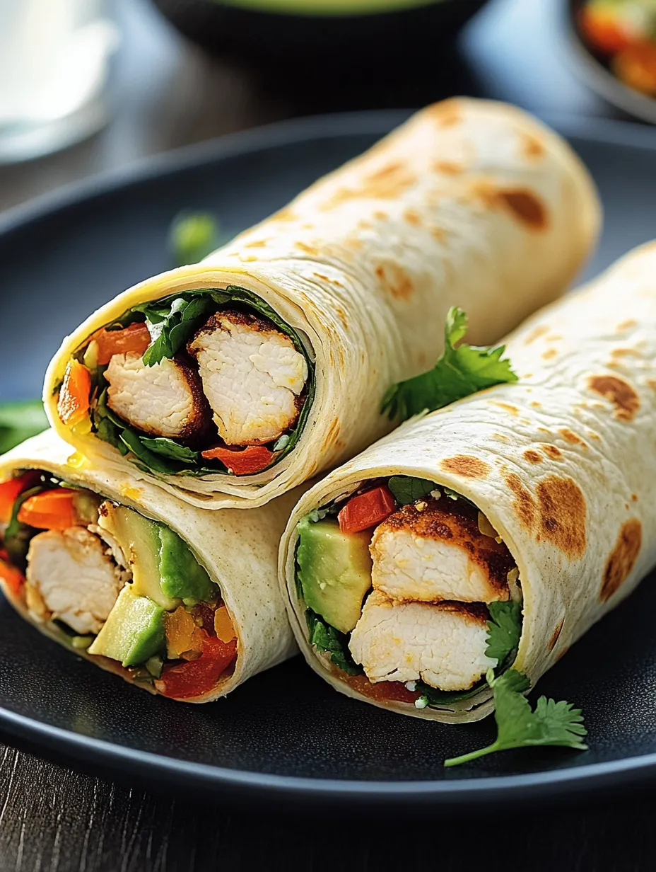 Einfache Tortilla-Wraps