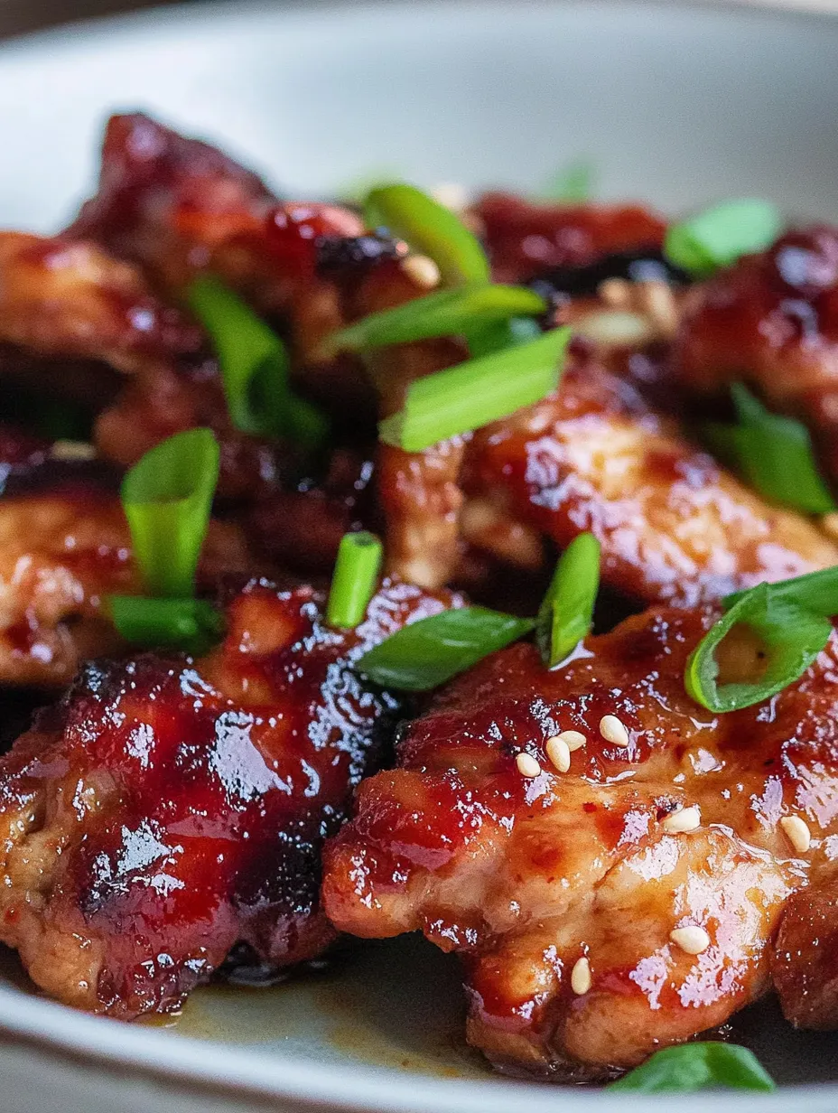 Einfaches Koreanisches Hühnchen-Bulgogi