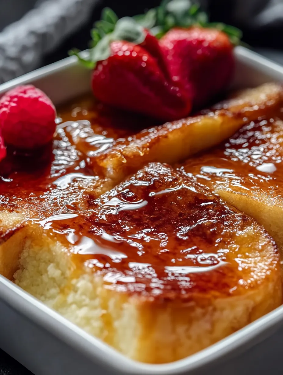 Eine Schüssel mit Essen, Erdbeeren und einer Sauce.