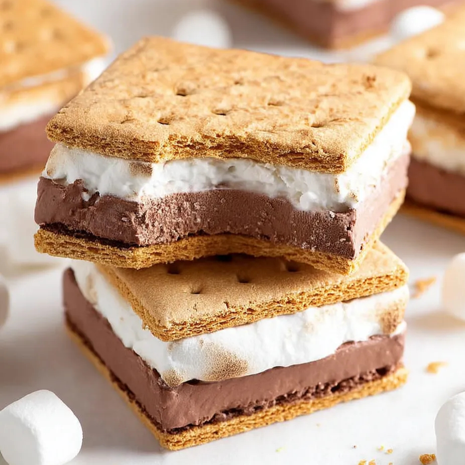 Ein Stapel Marshmallows und eine Schokoladentafel.