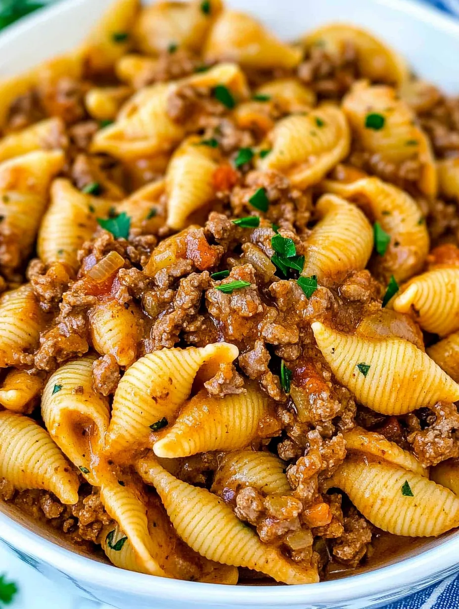Eine Schüssel Nudeln mit Fleisch und Gemüse.