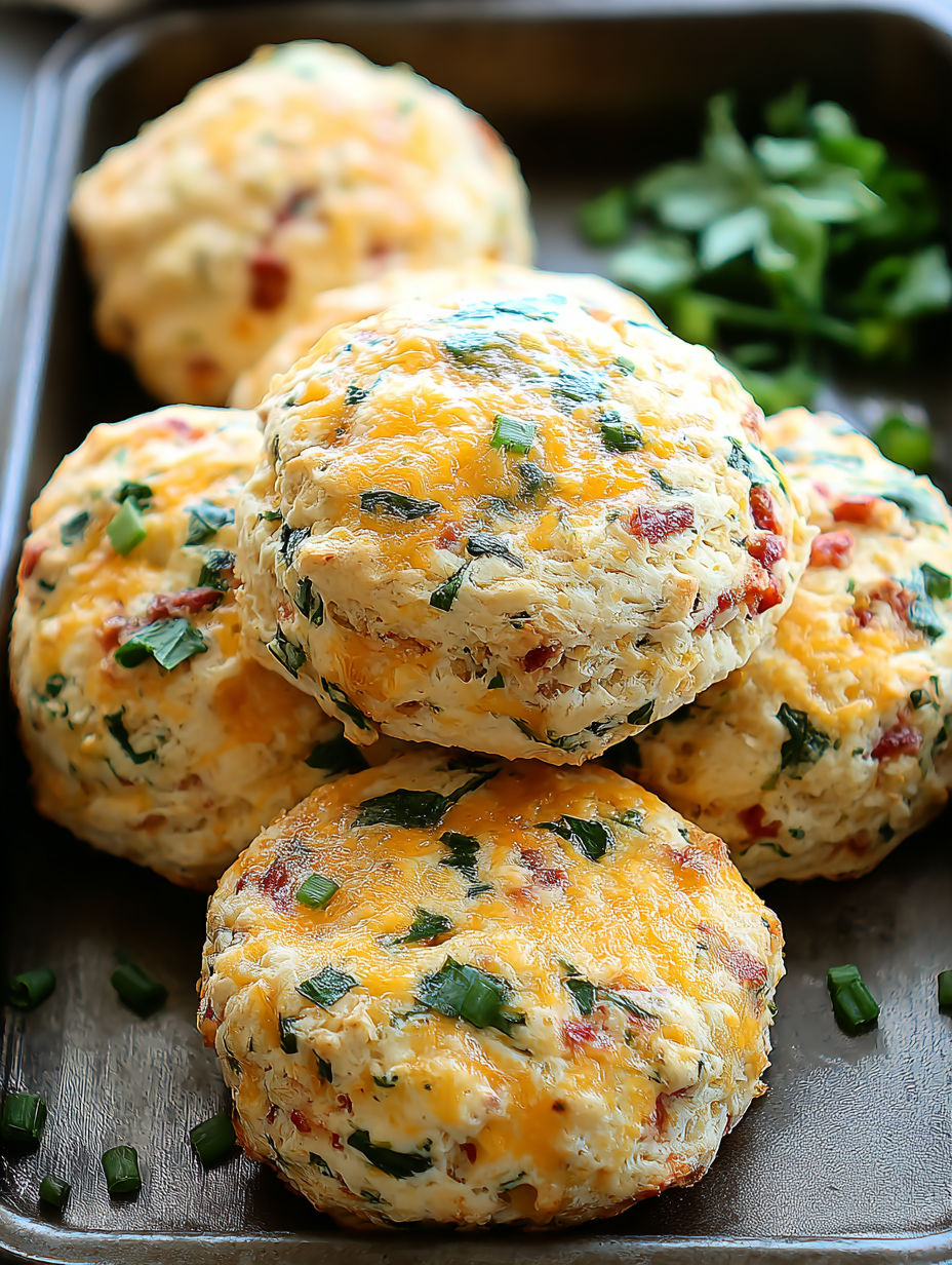 Ein Teller mit Biscuits, Käse und grünem Gemüse.