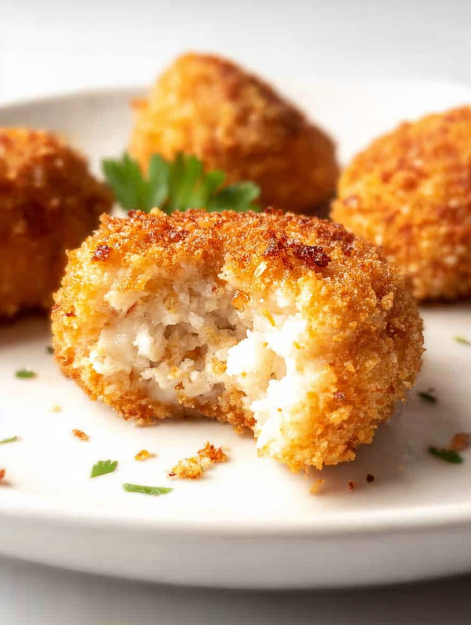 Knusprige Hähnchenstückchen mit Ranch-Panade aus der Heißluftfritteuse.