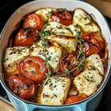 Griechischer Feta-Auflauf mit Tomaten