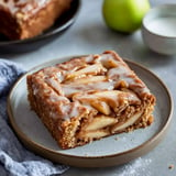 Zimtschneckenkuchen mit Apfel