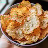 Knusprige Quark Chips
