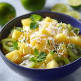 Frischer Kiwi Ananas Mix