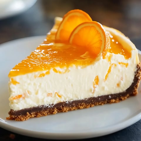 Cremiger Orangenkäsekuchen