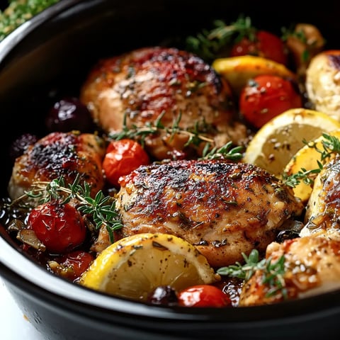 Crockpot Griechisches Huhn