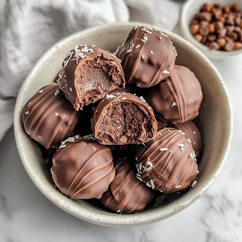 Vegane Kichererbsen-Pralinen