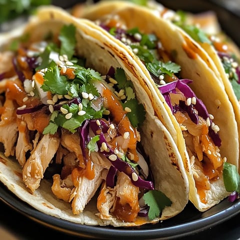 Knusprige Huhn-Wonton-Tacos