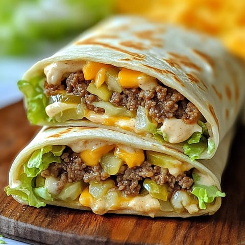 Big Mac Wraps Rezept