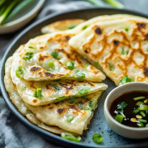 Knusprige Pfannkuchen mit Soße