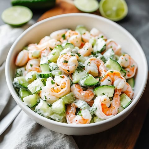 Gurken-Garnelen-Salat