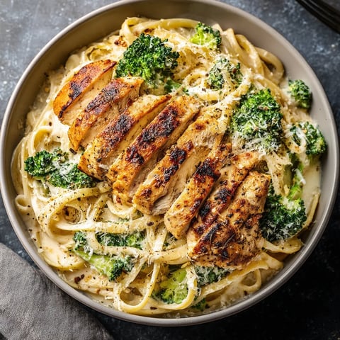 Hähnchen Alfredo Leicht