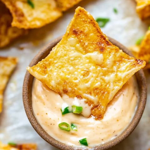 Eine Schüssel mit Käsedip und Gemüse als Garnitur obendrauf.