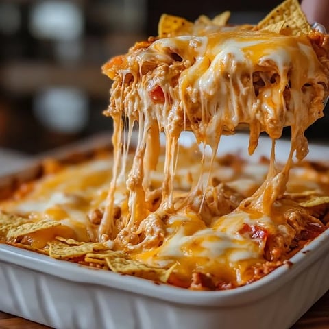 Eine Person hält einen Löffel über einem Teller mit Essen.