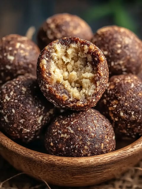 Eine Schüssel mit Fleischbällchen.